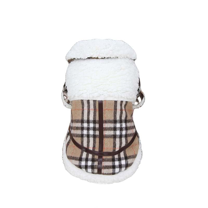 Burberry Classic Check Fleece Coat