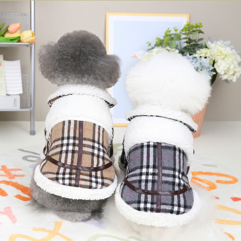 Burberry Classic Check Fleece Coat