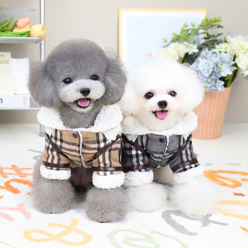 Burberry Classic Check Fleece Coat
