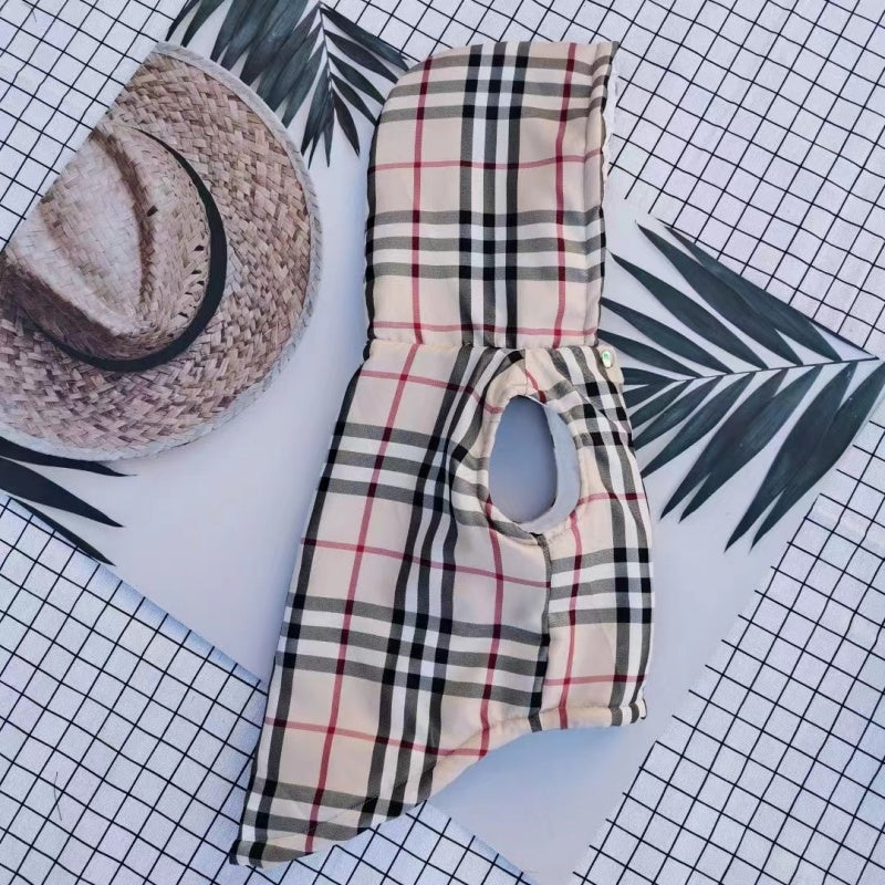 Burberry Tartan Dog Vest