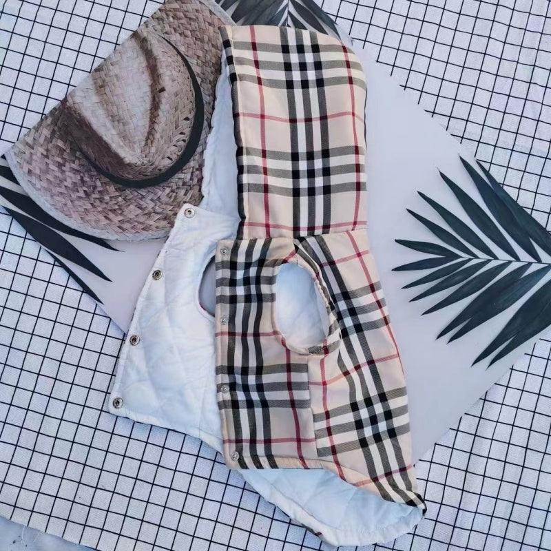Burberry Tartan Dog Vest
