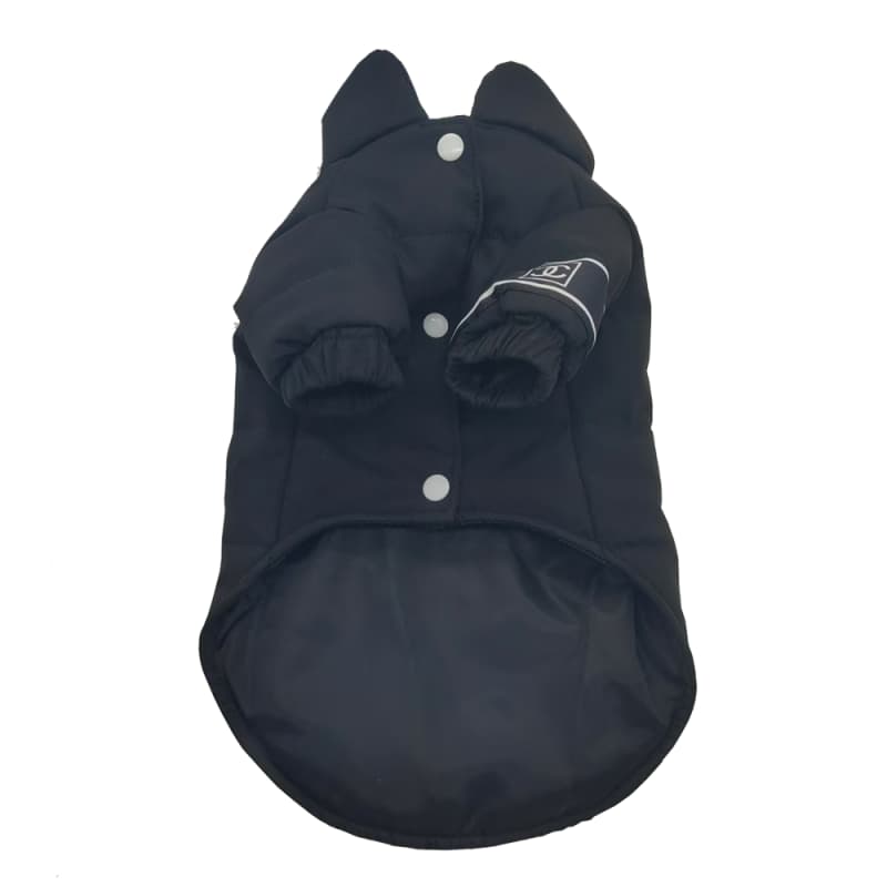 Chanel Black Dog Jacket