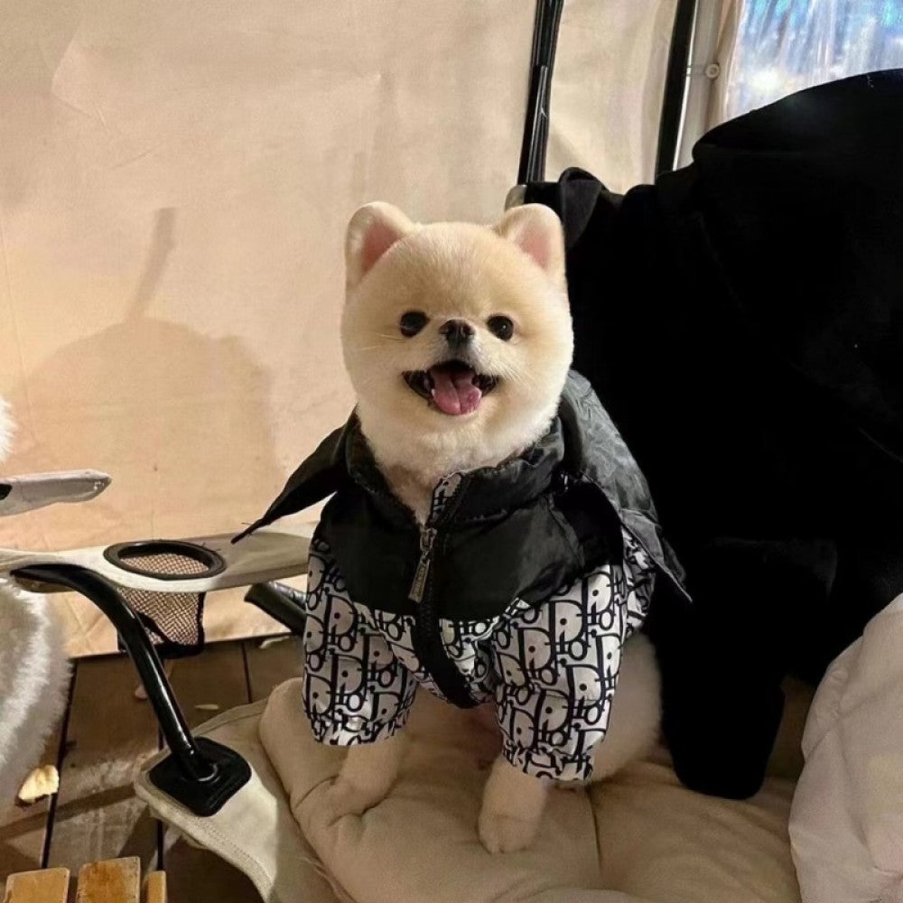 Dior Oblique Dog Puffer Jacket