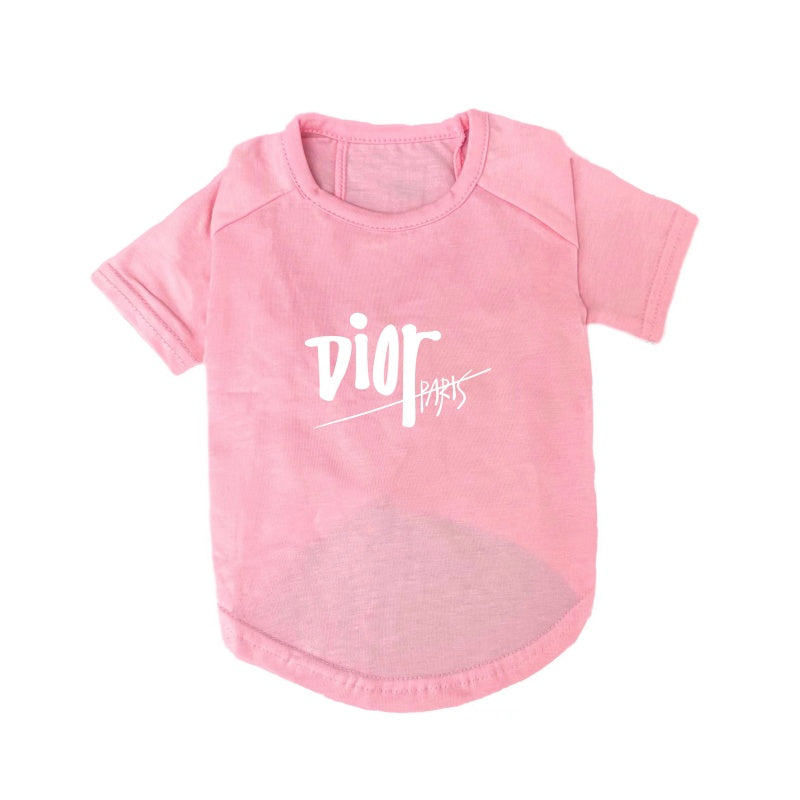 Dior Paris Dog T-Shirt