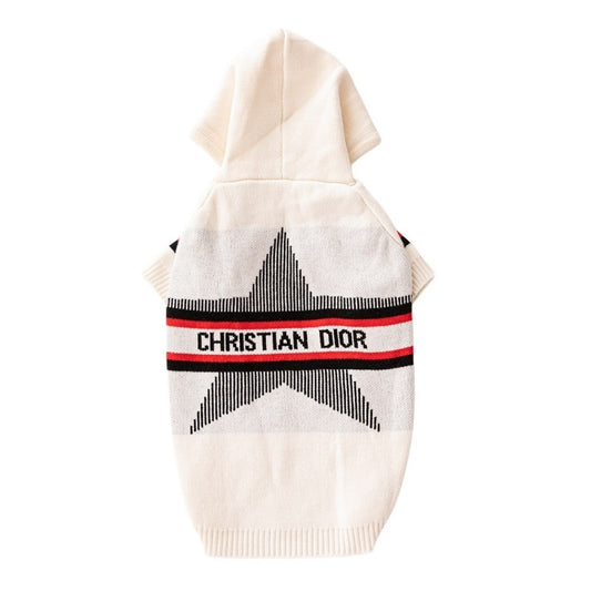 Dior Star Pattern Hoodie Knit