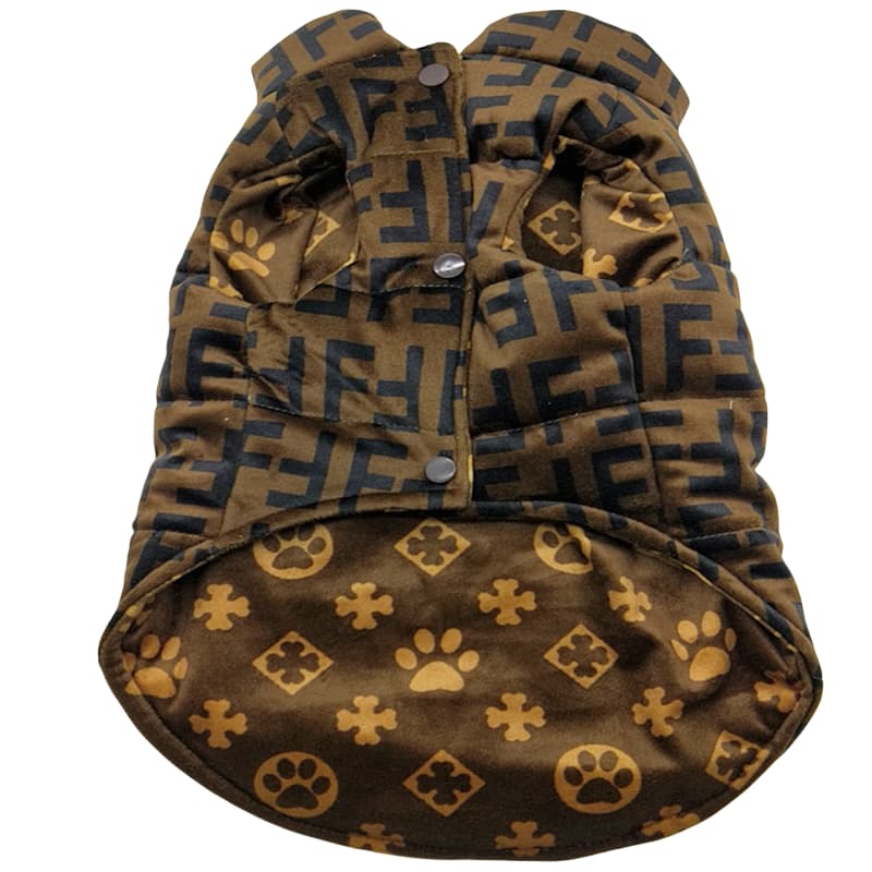 Fendi FF Monogram Reversible Dog Jacket