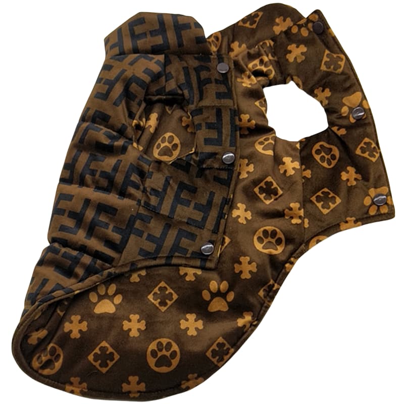 Fendi FF Monogram Reversible Dog Jacket