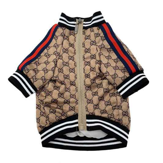 Gucci GG Monogram Baseball Dog Jacket