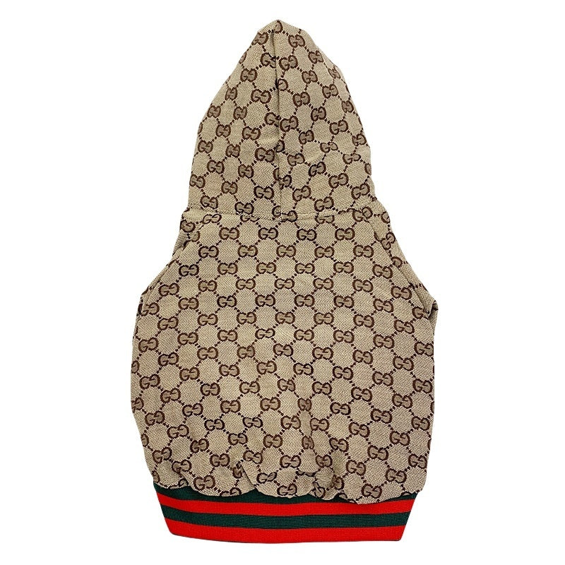 Gucci Monogram Jacquard Hooded Jacket