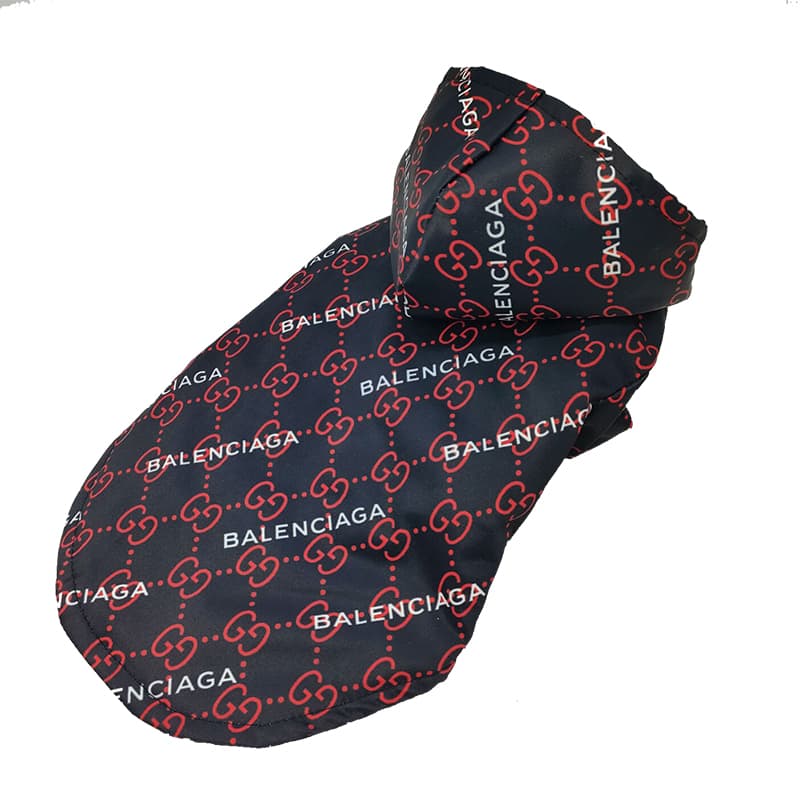 Gucci x Balenciaga Hooded Dog Jacket