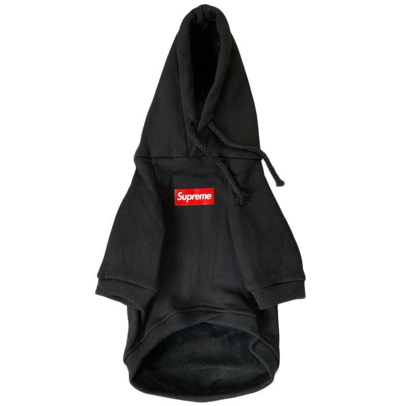 Supreme Style Dog Hoodie