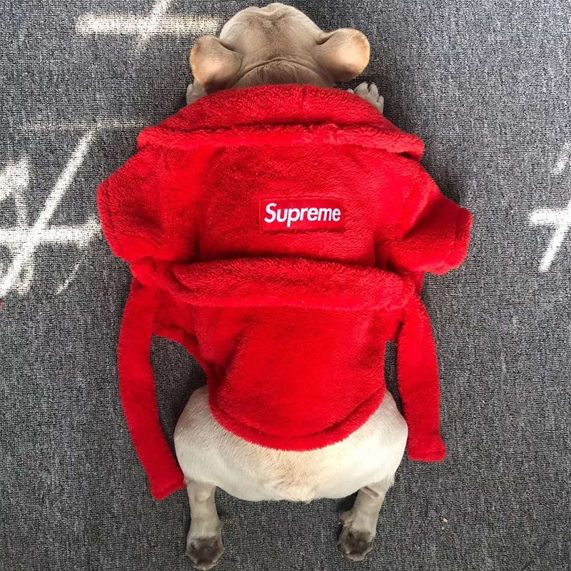 Supreme Sherpa Dog Bathrobe