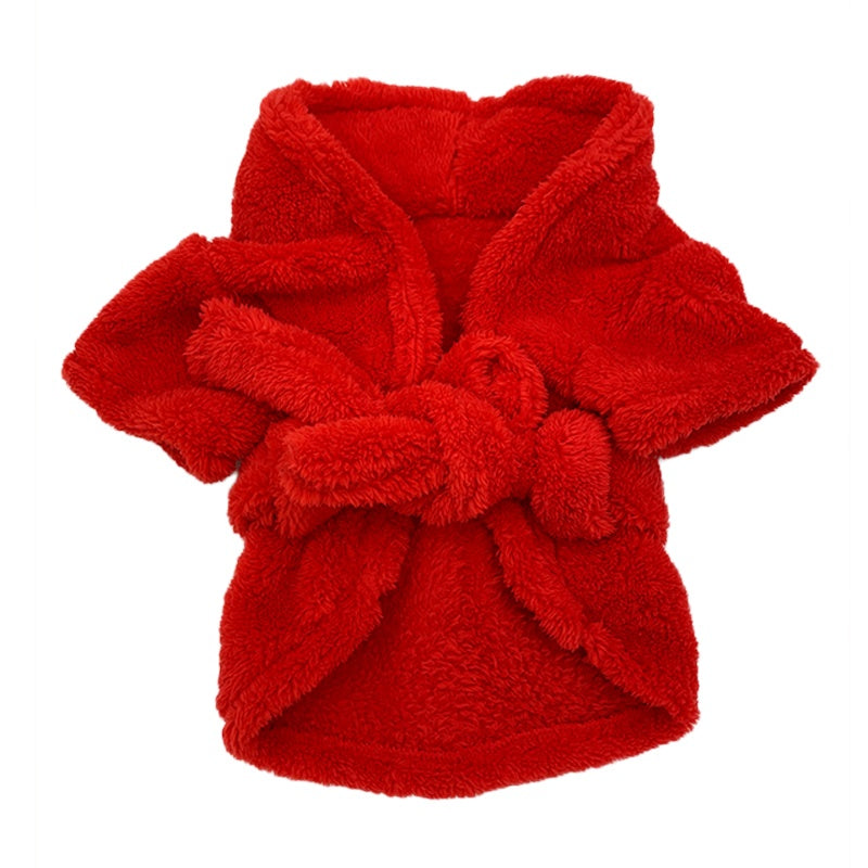 Supreme Sherpa Dog Bathrobe