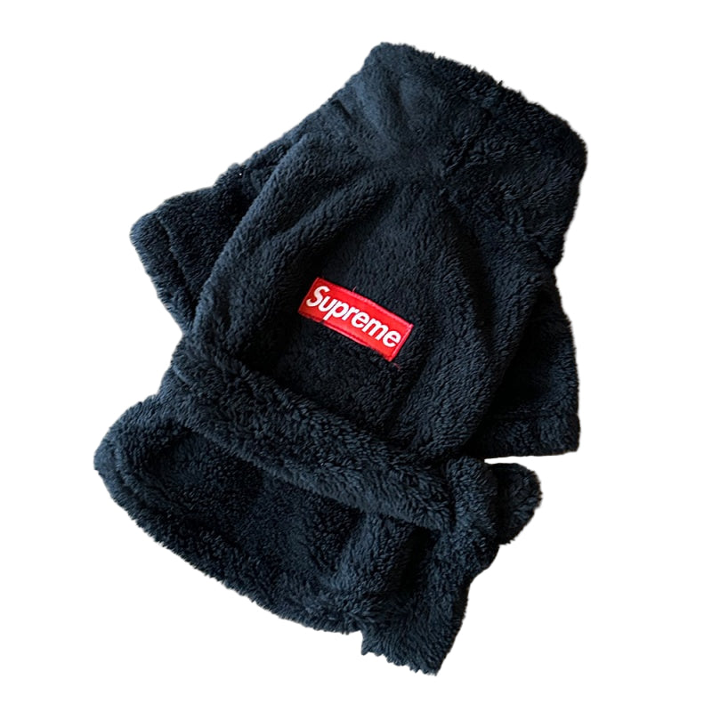 Supreme Sherpa Dog Bathrobe