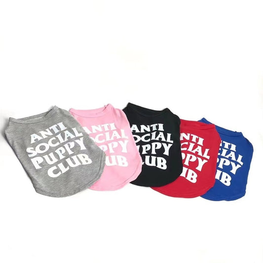 Anti Social Puppy Club Dog Vest