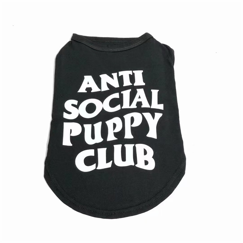 Anti Social Puppy Club Dog Vest