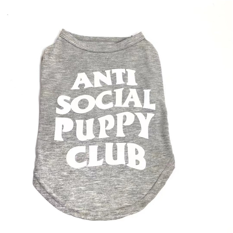 Anti Social Puppy Club Dog Vest