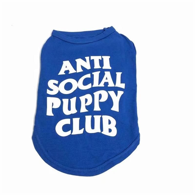 Anti Social Puppy Club Dog Vest
