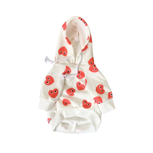 Comme des Garçons Inspired Dog Hoodie