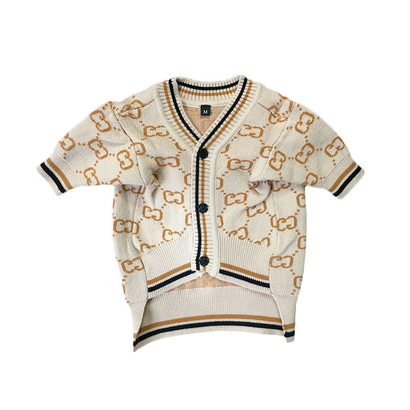 Gucci GG Logo Dog Cardigan