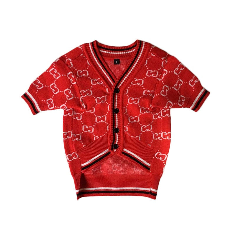 Gucci GG Logo Dog Cardigan