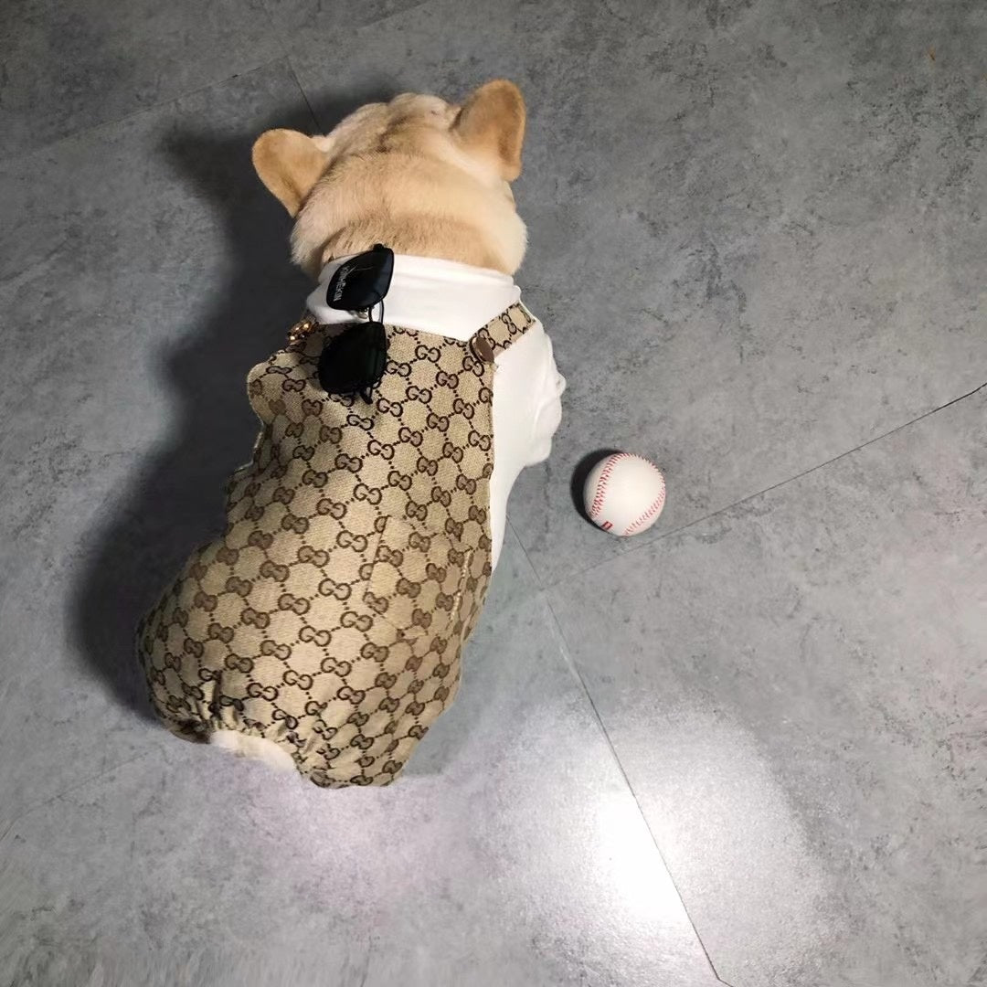 Gucci GG Print Pet Romper