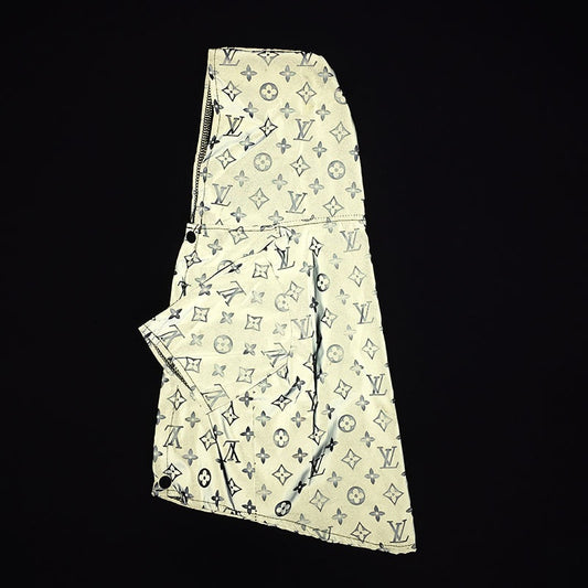 Louis Vuitton Inspired Reflective Dog Jacket