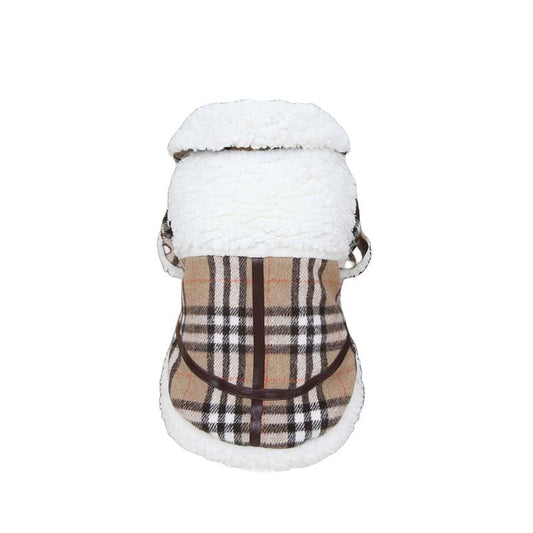 Burberry Classic Check Fleece Coat