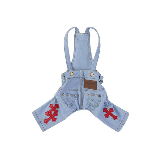 Chrome Hearts Denim Dog Jumpsuit
