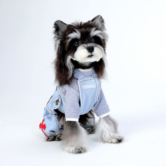 Chrome Hearts Denim Dog Jumpsuit