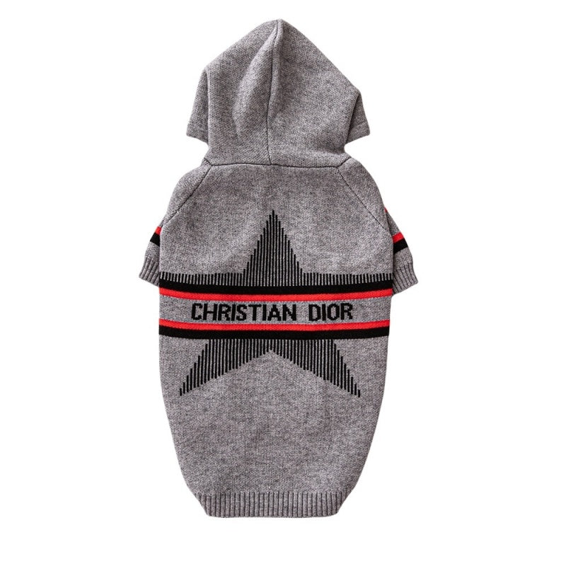 Dior Star Pattern Hoodie Knit