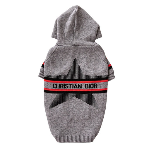Dior Star Pattern Hoodie Knit