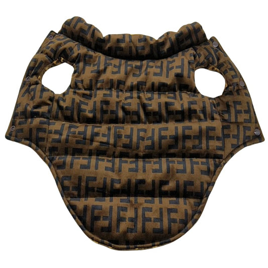Fendi FF Monogram Reversible Dog Jacket