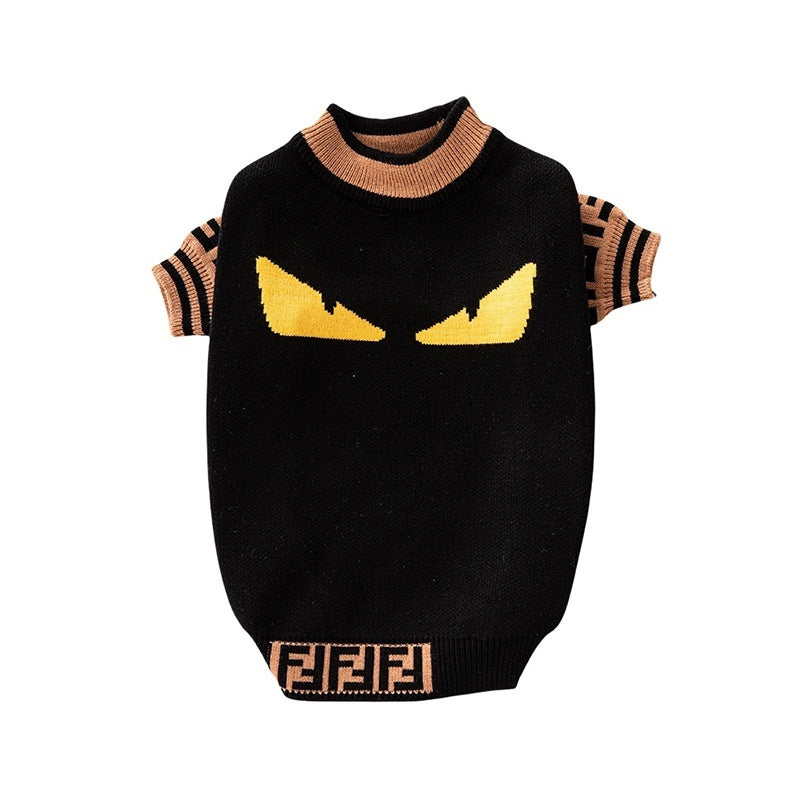 Fendi Monster Eyes Knit Sweater