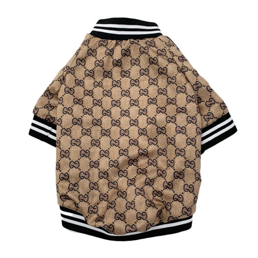 Gucci GG Monogram Baseball Dog Jacket