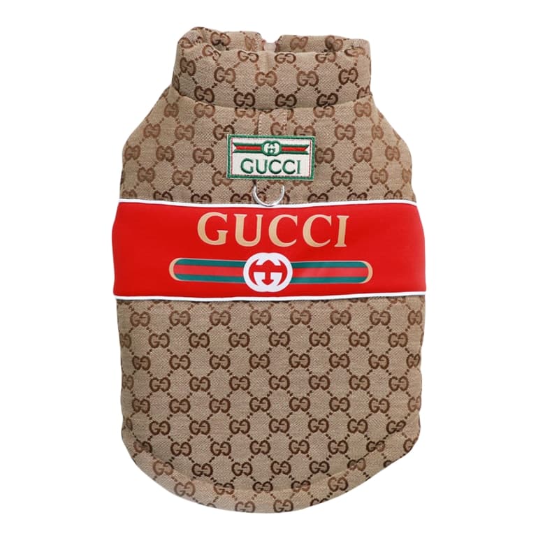 Gucci Monogram Cotton-Padded Dog Vest