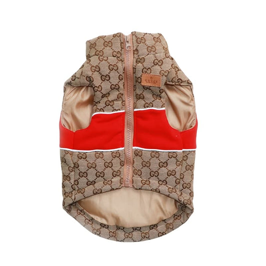 Gucci Monogram Cotton-Padded Dog Vest