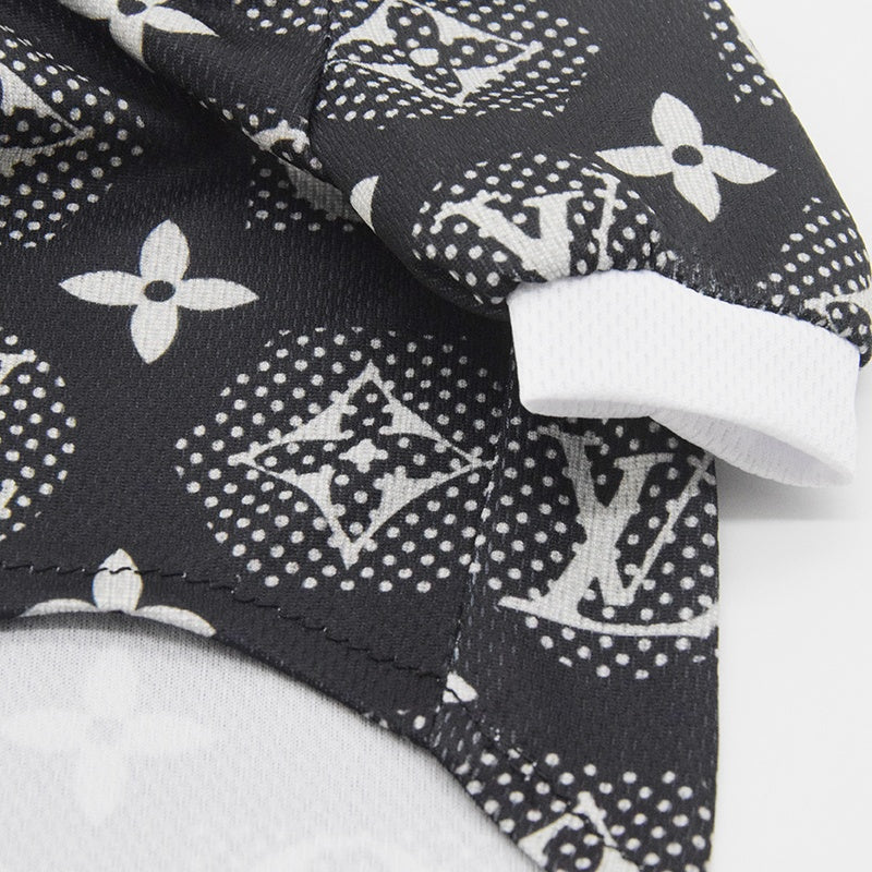 LV Monogram Dog Polo Shirt