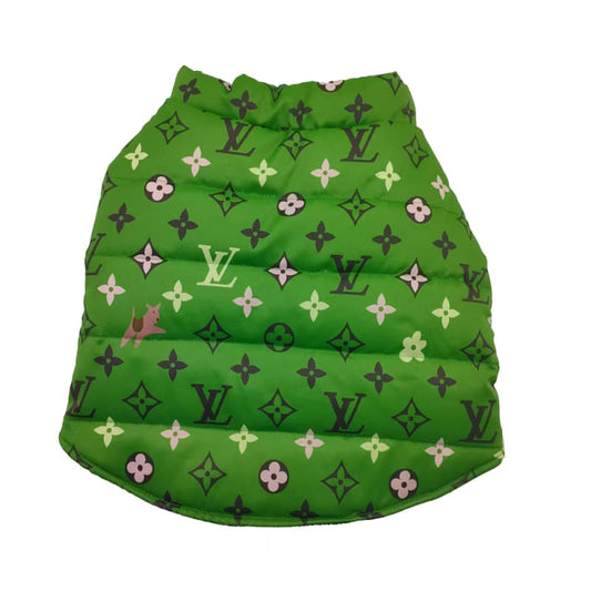 Louis Vuitton Emerald Green Dog Jacket
