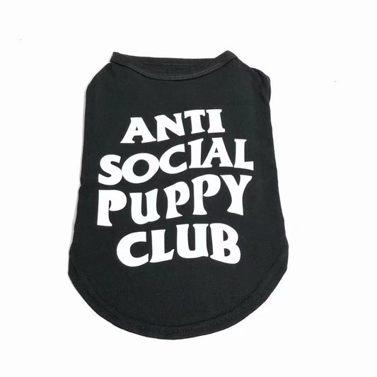 Anti Social Puppy Club Dog Vest
