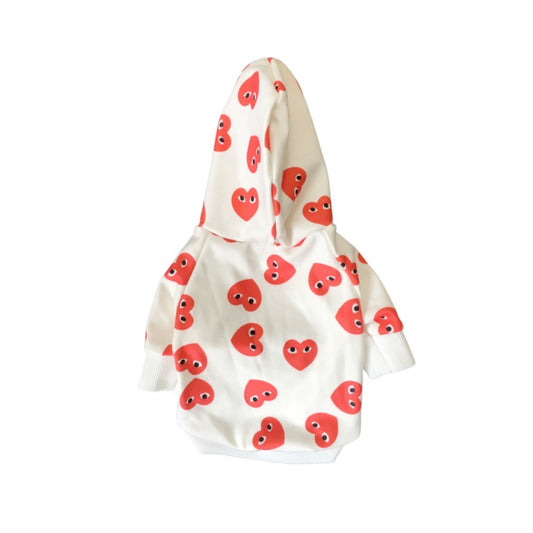 Comme des Garçons Inspired Dog Hoodie
