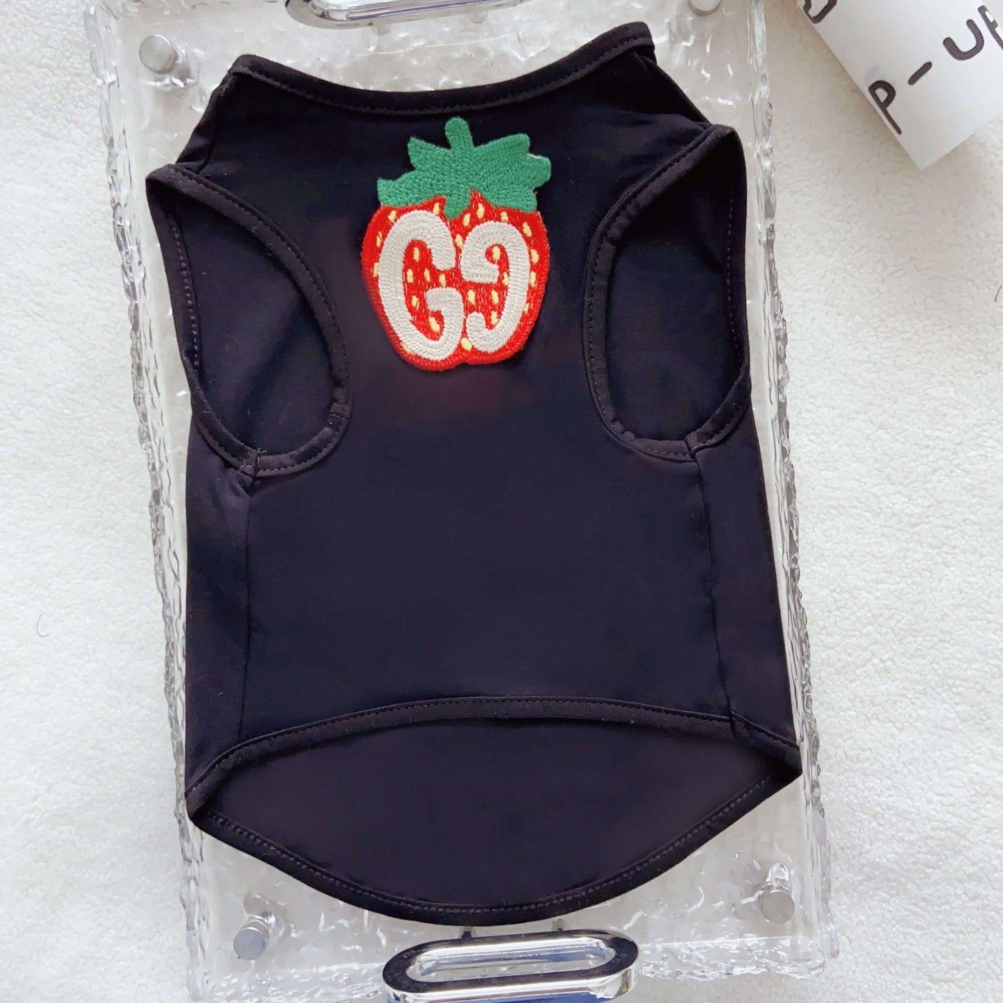 Gucci Inspired Bow Pet Vest