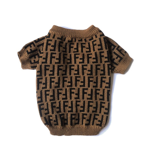 Fendi FF Logo Dog Sweater