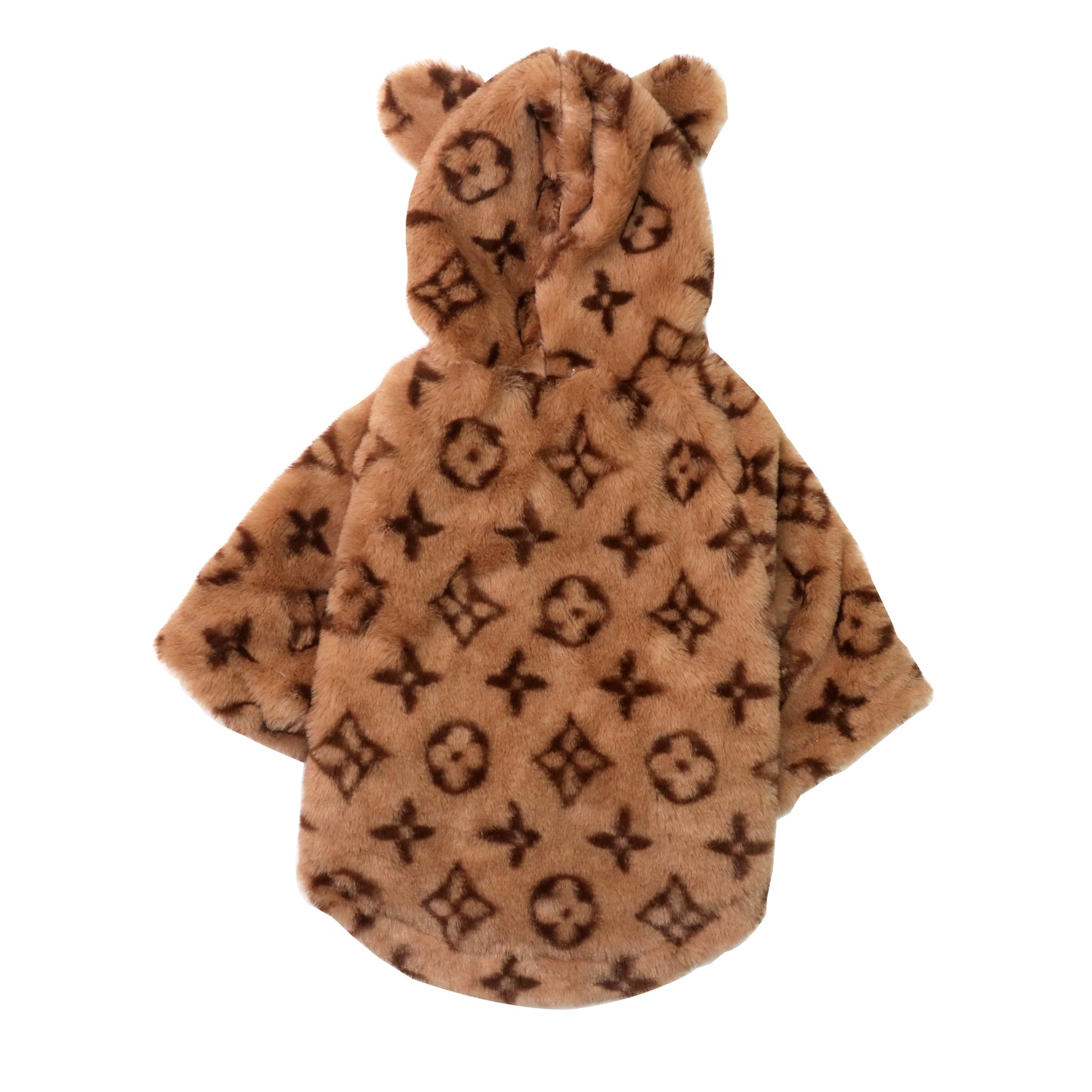 Louis Vuitton Jacket Monogram Print with Bear Ears Hood