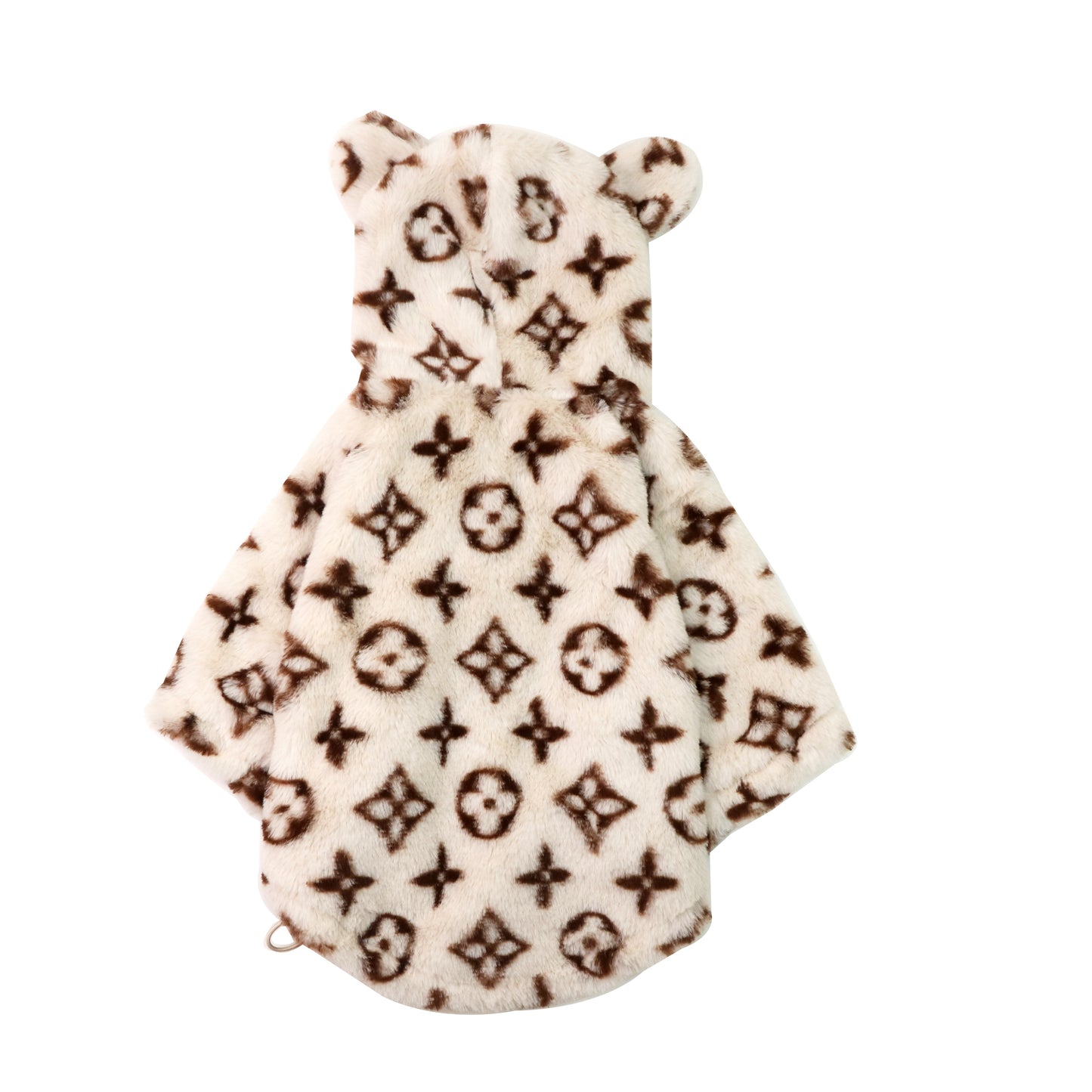 Louis Vuitton Jacket Monogram Print with Bear Ears Hood