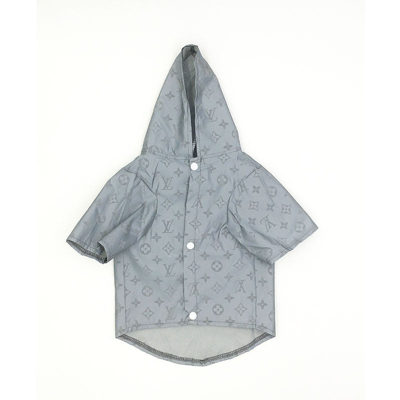 Louis Vuitton Inspired Reflective Dog Jacket