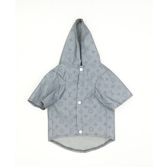 Louis Vuitton Inspired Reflective Dog Jacket