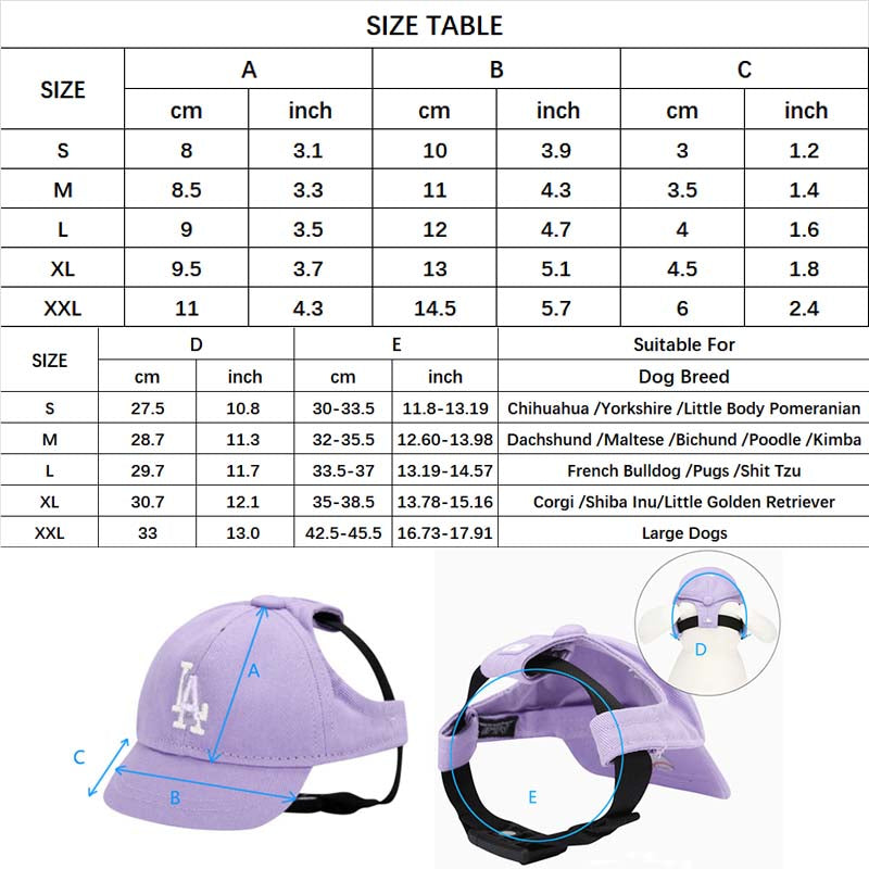 MLB Team Logo Dog Baseball Cap